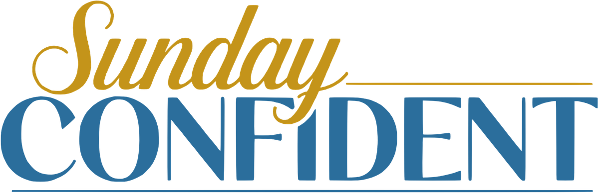 Sunday Confident, wordmark, 2026