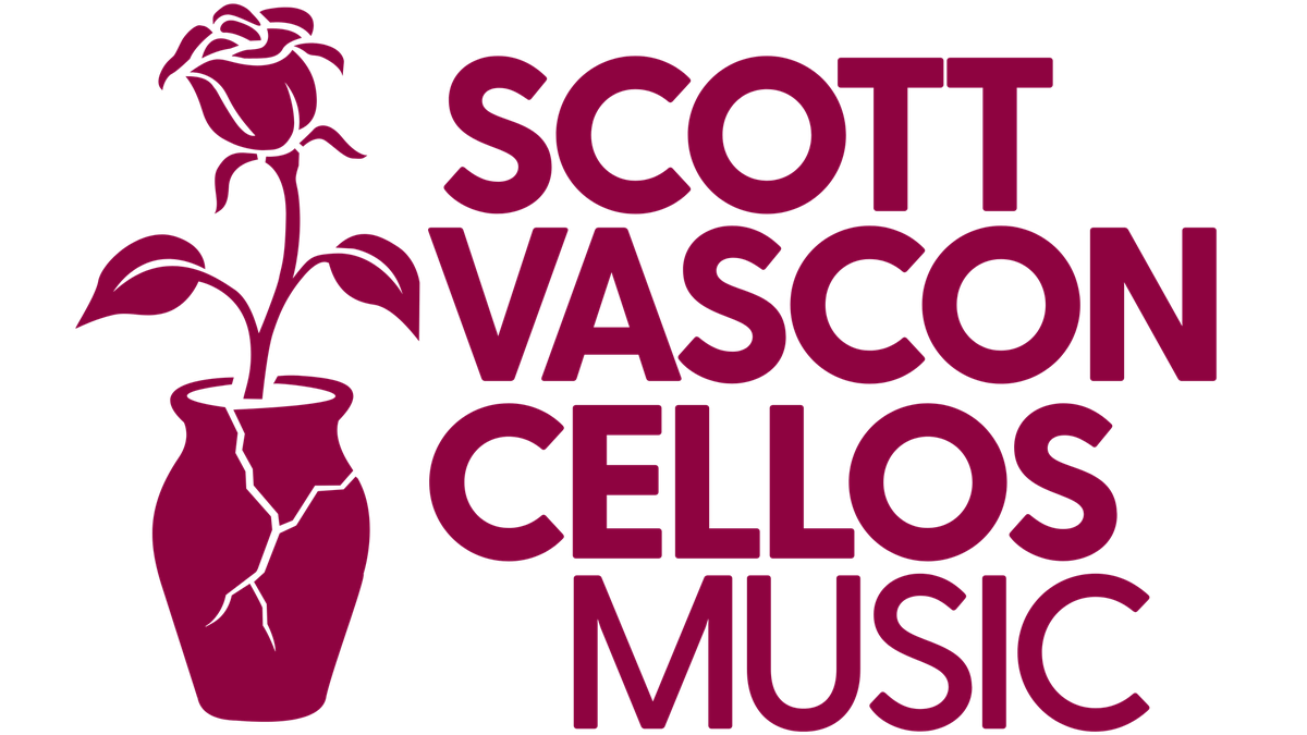 SV Music, lockup in red, 2026