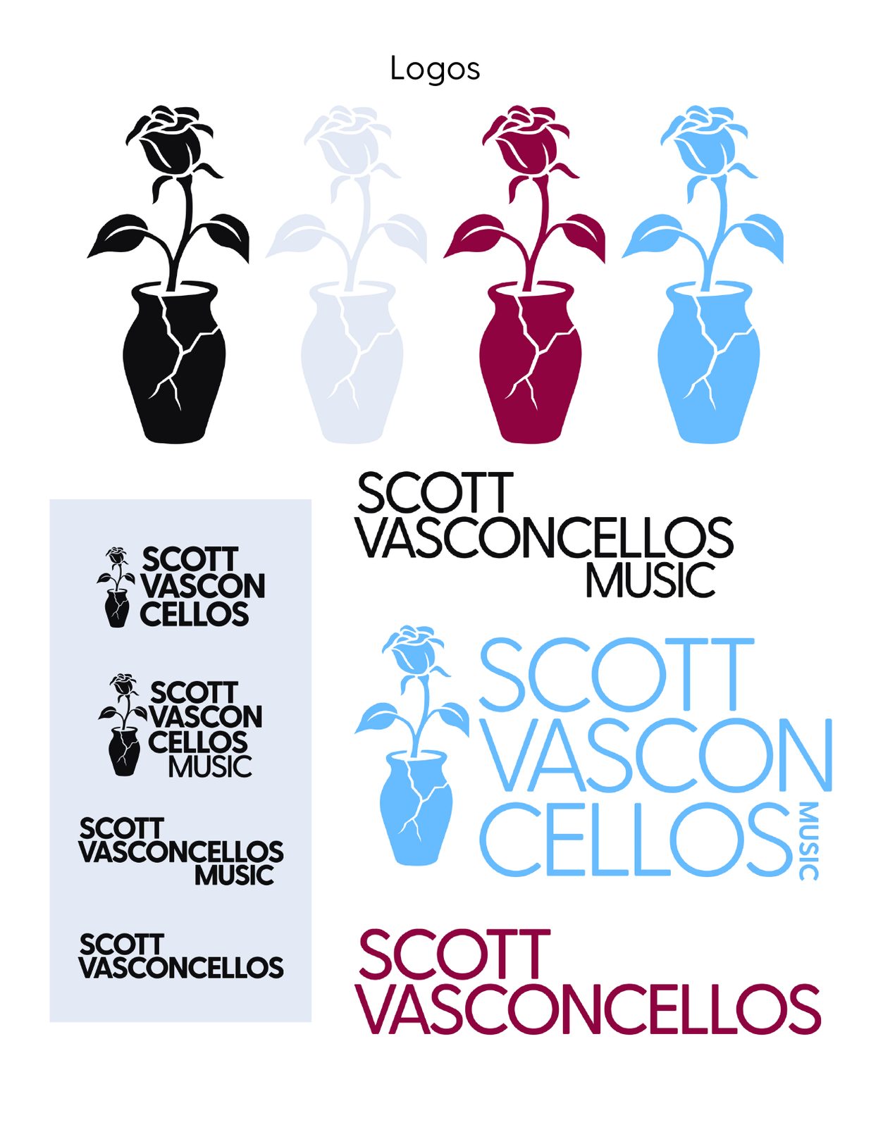 SV Music, guidelines page 1, logo family, 2026